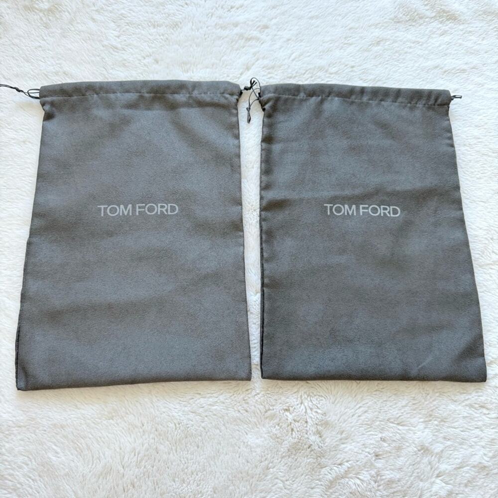 Tom Ford Gray Dust Bags - Pair
